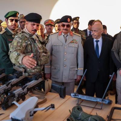 Commander-in-Chief Haftar Tours Al-Mushir Military City, Praises Advanced Training Facilities