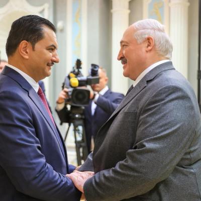 General Saddam Haftar meets President Lukashenko in Minsk to strengthen Libya–Belarus cooperation