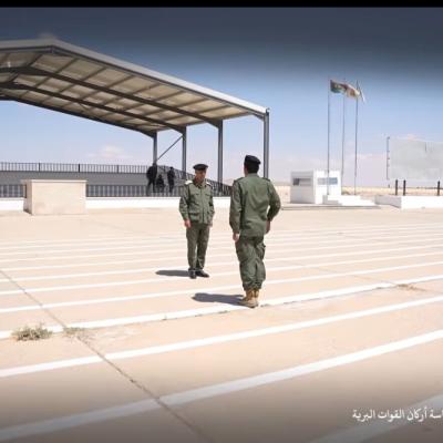 Field Marshal Haftar and Lieutenant General Saddam Oversee Reorganization of the 15th Mechanized Infantry Brigade in Jufra